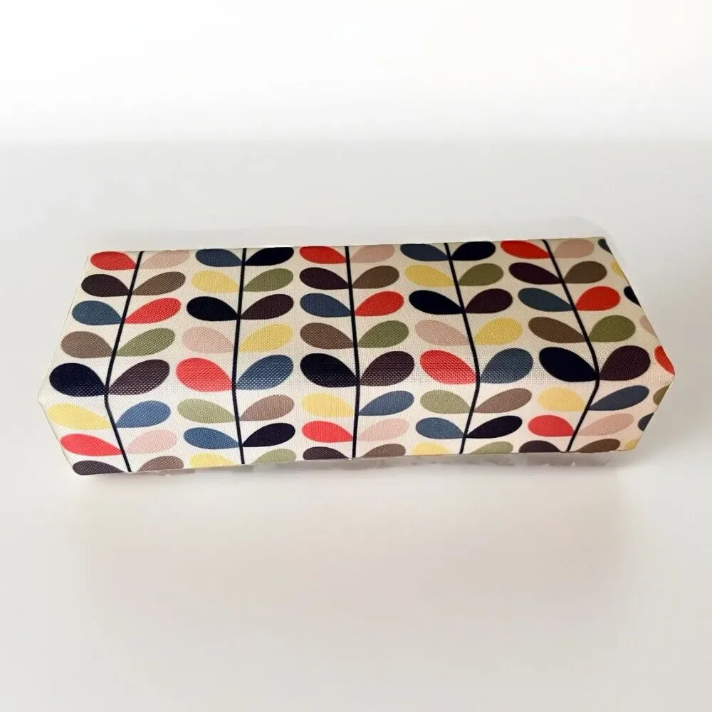 Orla Kiely Multi Stem Collapsible Eyeglass Case Magnetic Folding Hard Shell Case